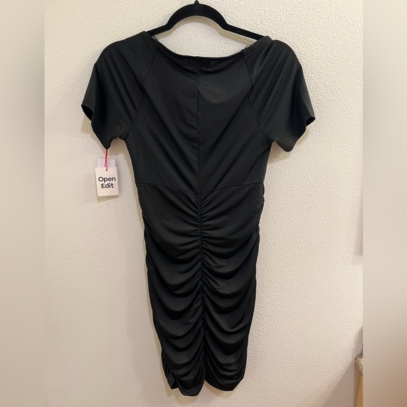 Open Edit. Ruched T-Shirt Dress - Picture 3 of 5